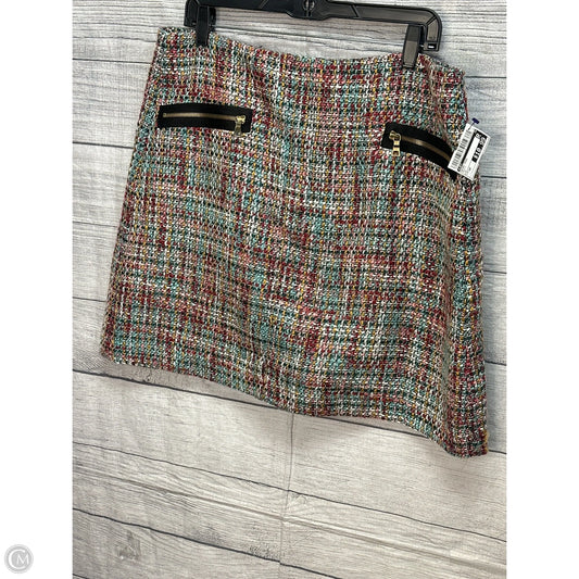 Skirt Midi By Loft In Multi-colored, Size: 14