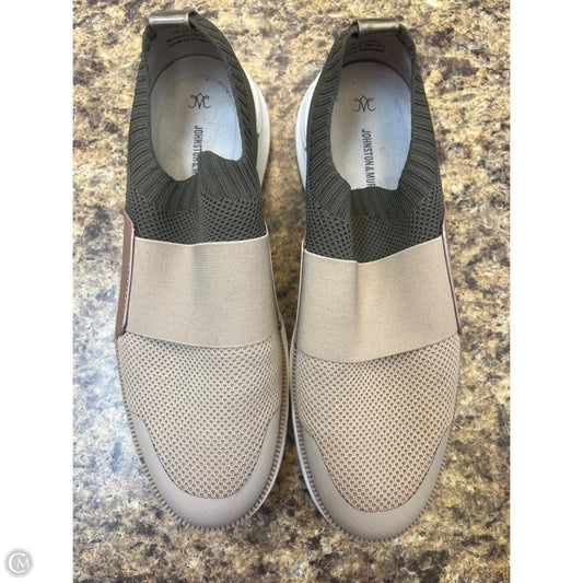 Shoes Athletic By Johnston & Murphy In Green & Tan, Size: 7