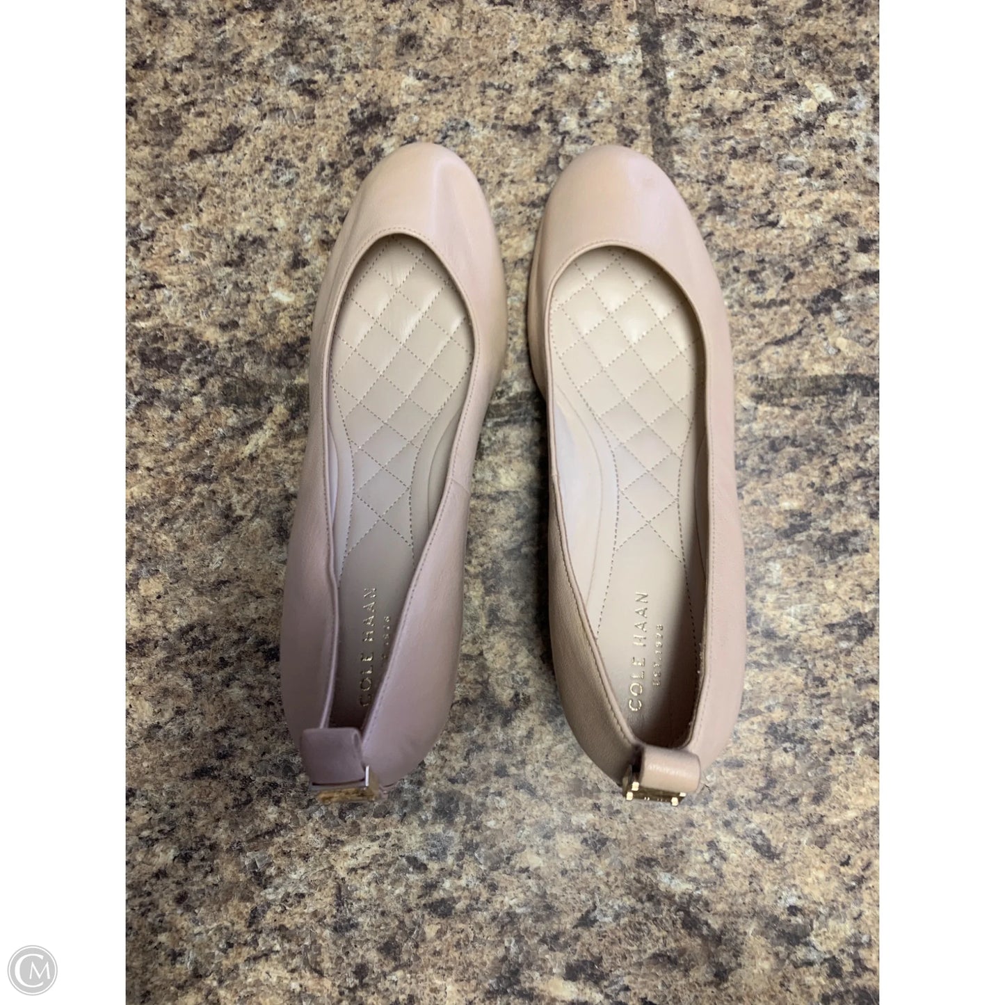 Shoes Heels Wedge By Cole-haan In Cream, Size: 9.5