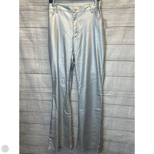 Jeans Straight By Shein In Silver, Size: 3x