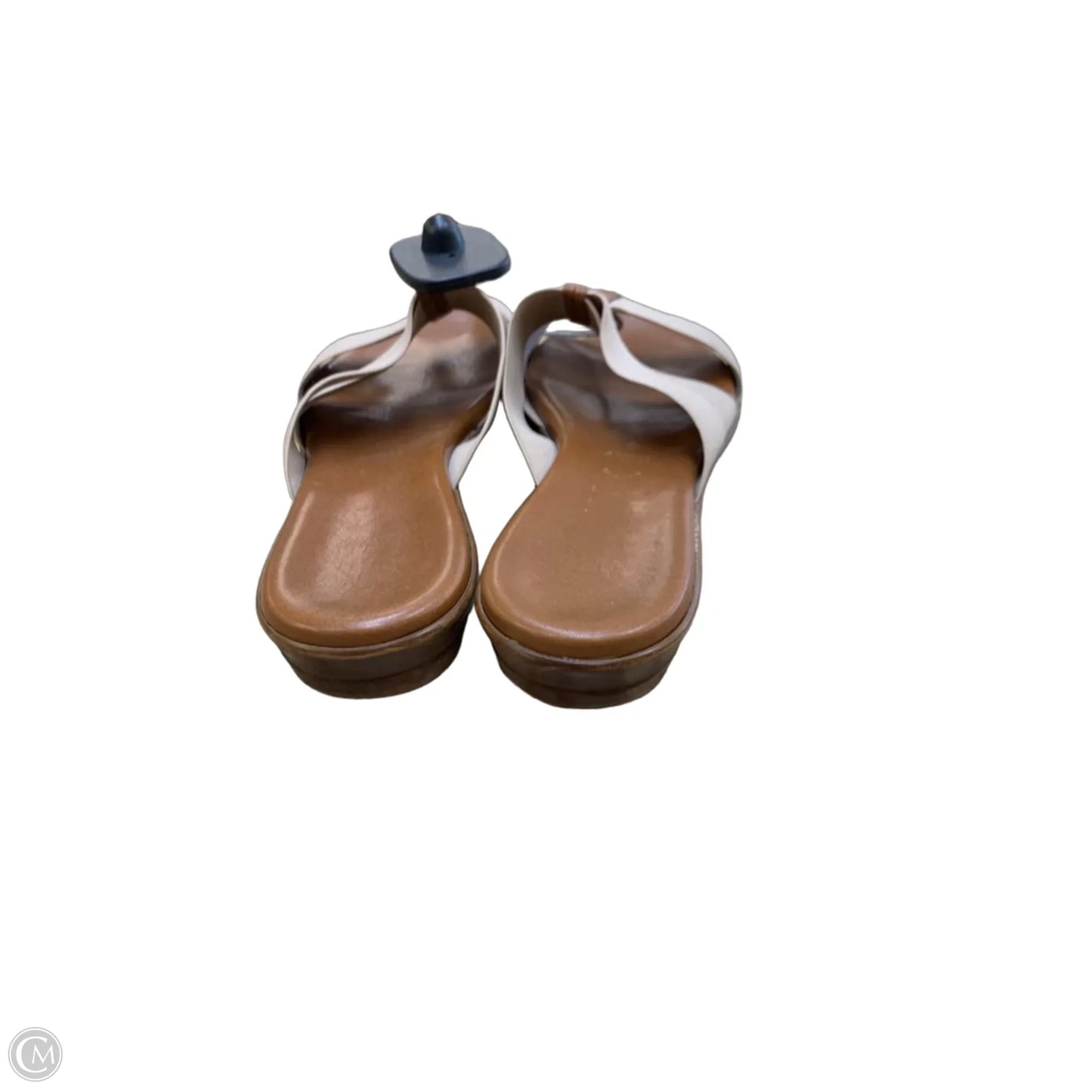 Sandals Flats By Cmf In Cream, Size: 8