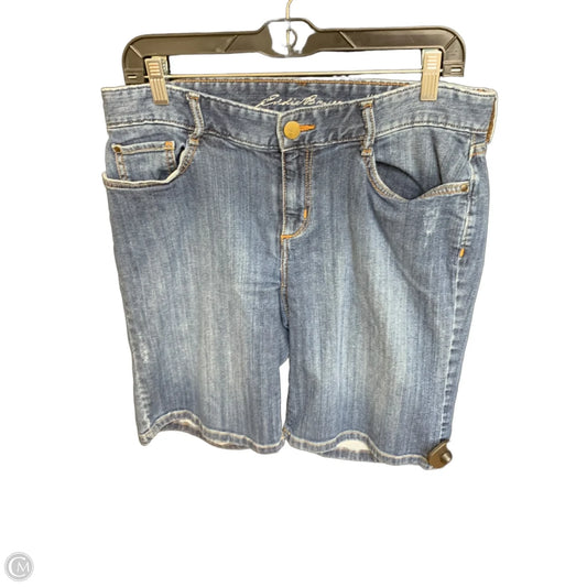 Shorts By Eddie Bauer In Blue Denim, Size: 6