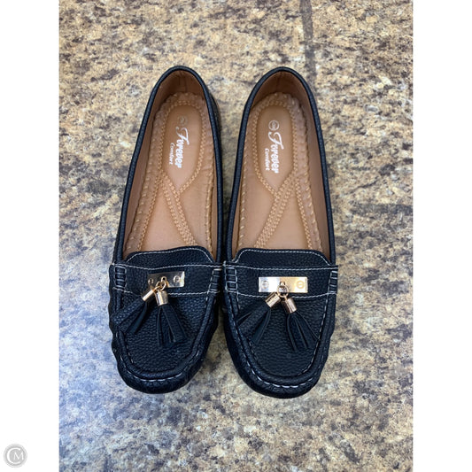 Shoes Flats By Forever In Black, Size: 9
