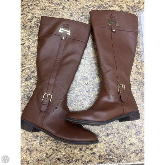 Boots Knee Flats By Karen Scott In Brown, Size: 8.5