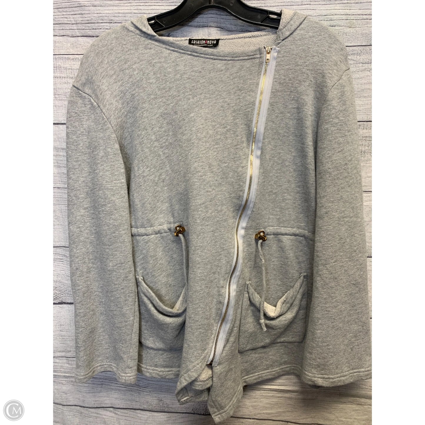 Jacket Other By Fashion Nova In Grey, Size: M