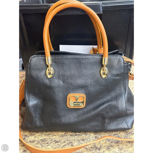 Handbag Leather By Cmf, Size: Medium