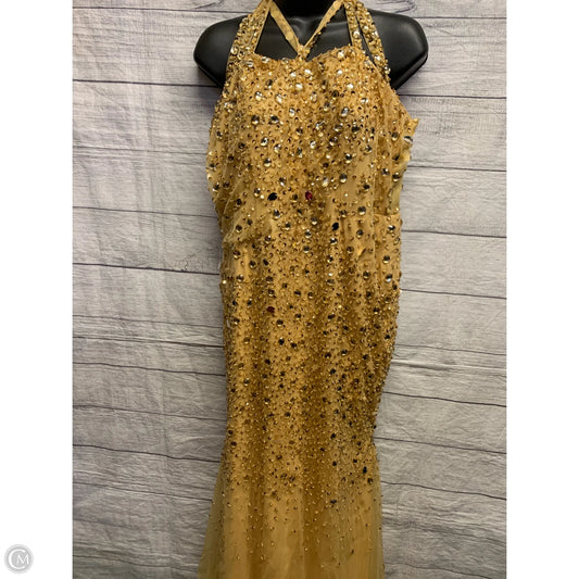 Dress Party Long By Cmf In Yellow, Size: M