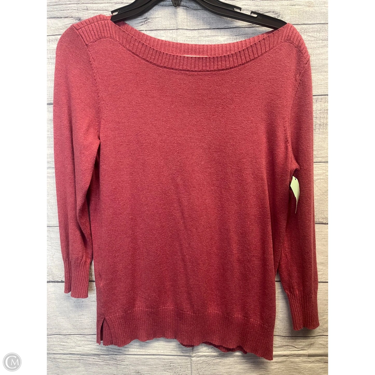 Top Long Sleeve By Loft In Pink, Size: S