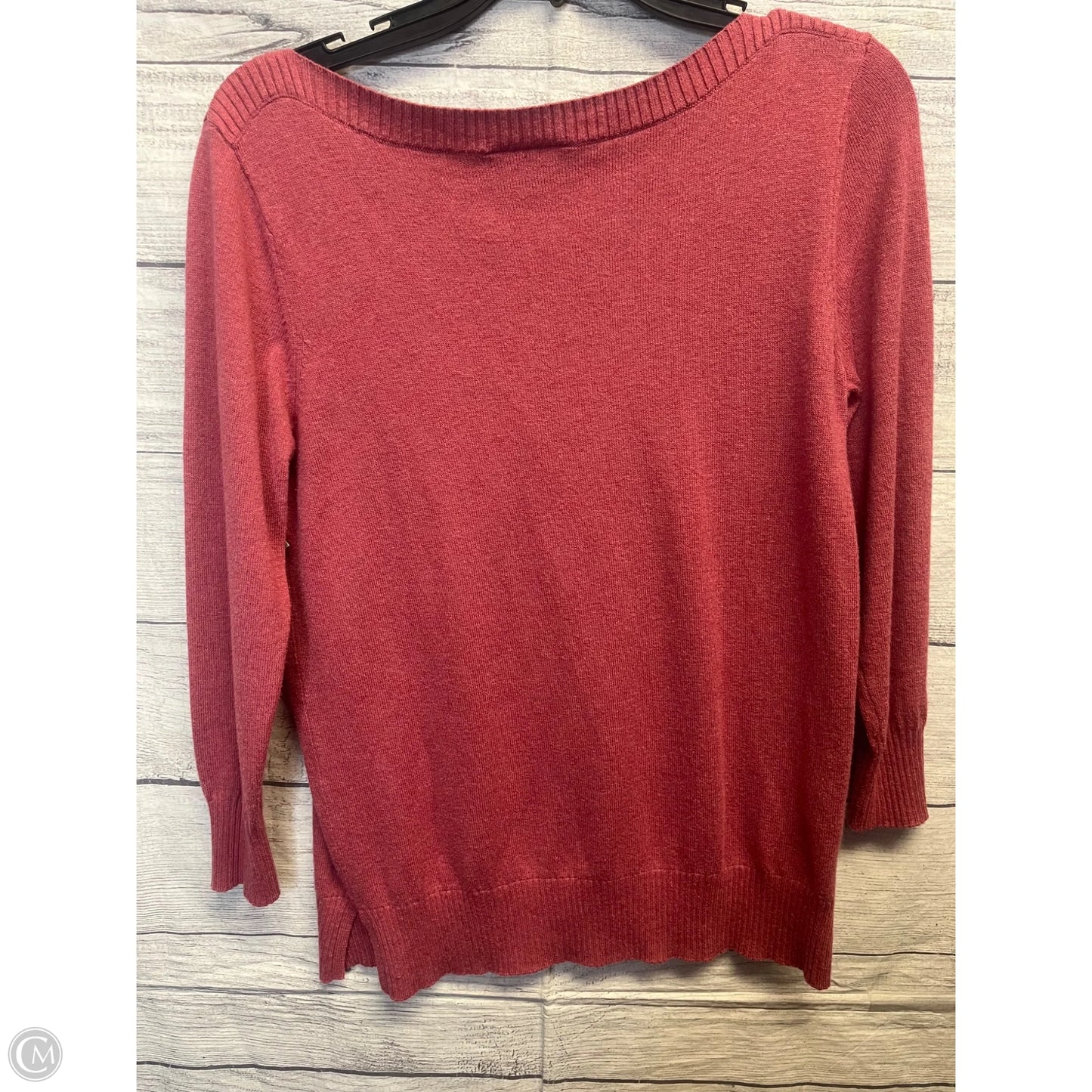 Top Long Sleeve By Loft In Pink, Size: S
