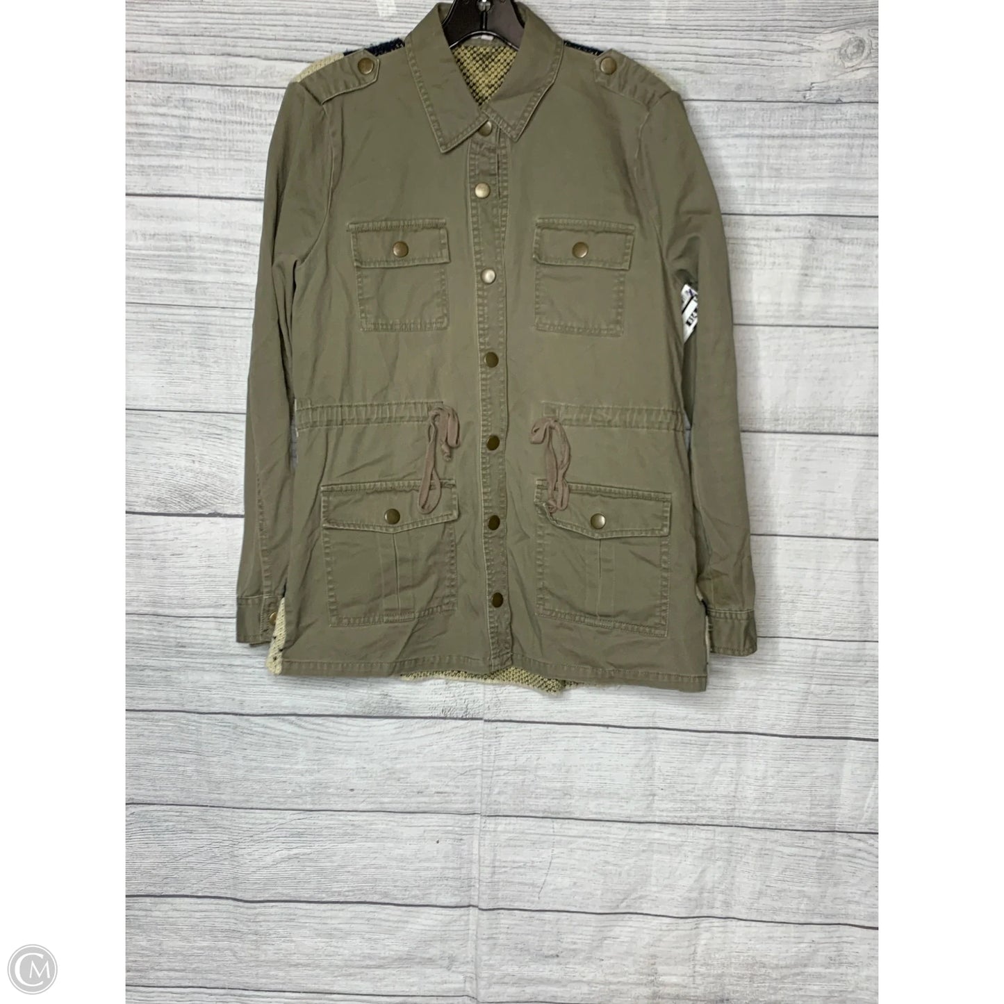 Jacket Other By Blu Pepper In Green, Size: M