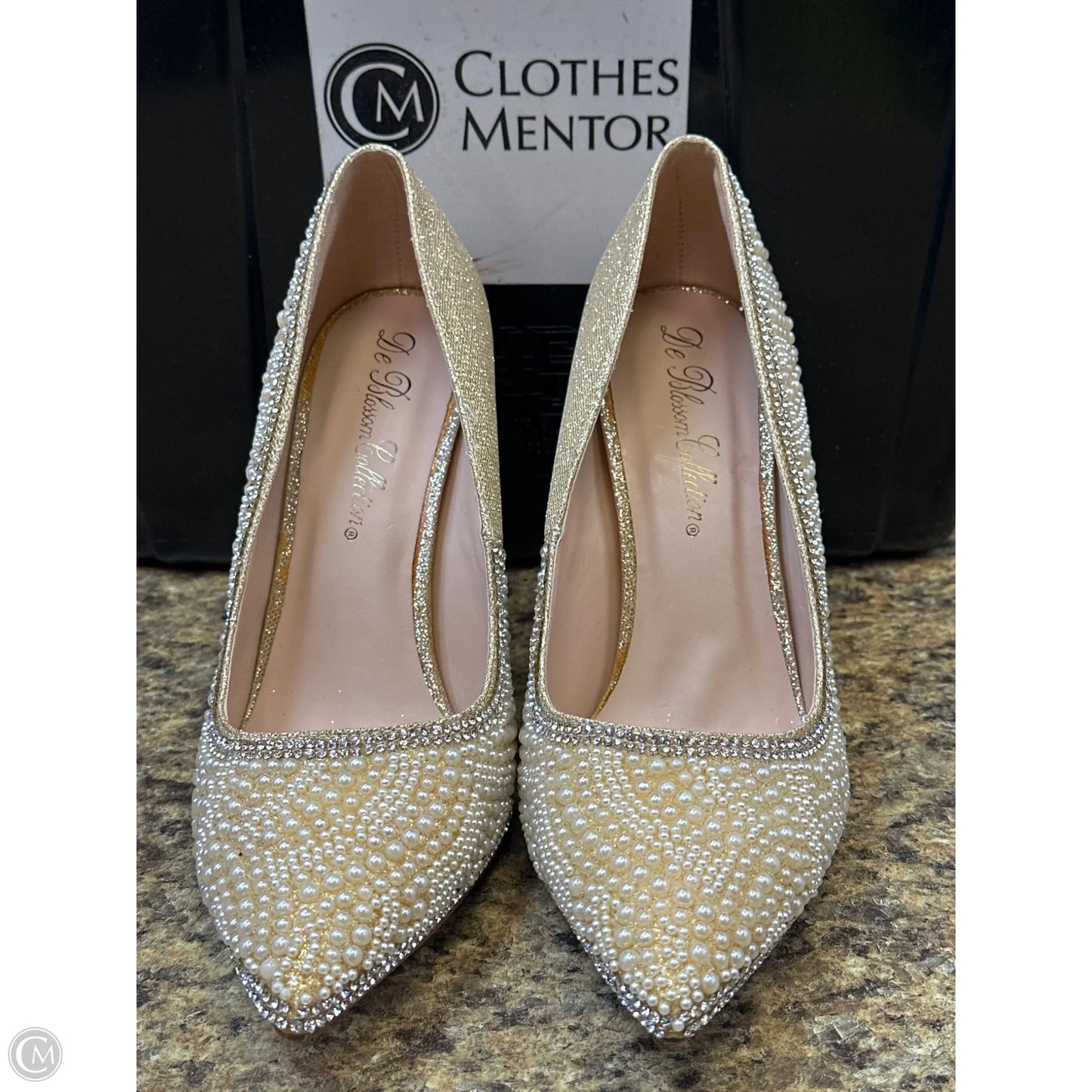Shoes Heels Stiletto By Cmf In Tan, Size: 8.5