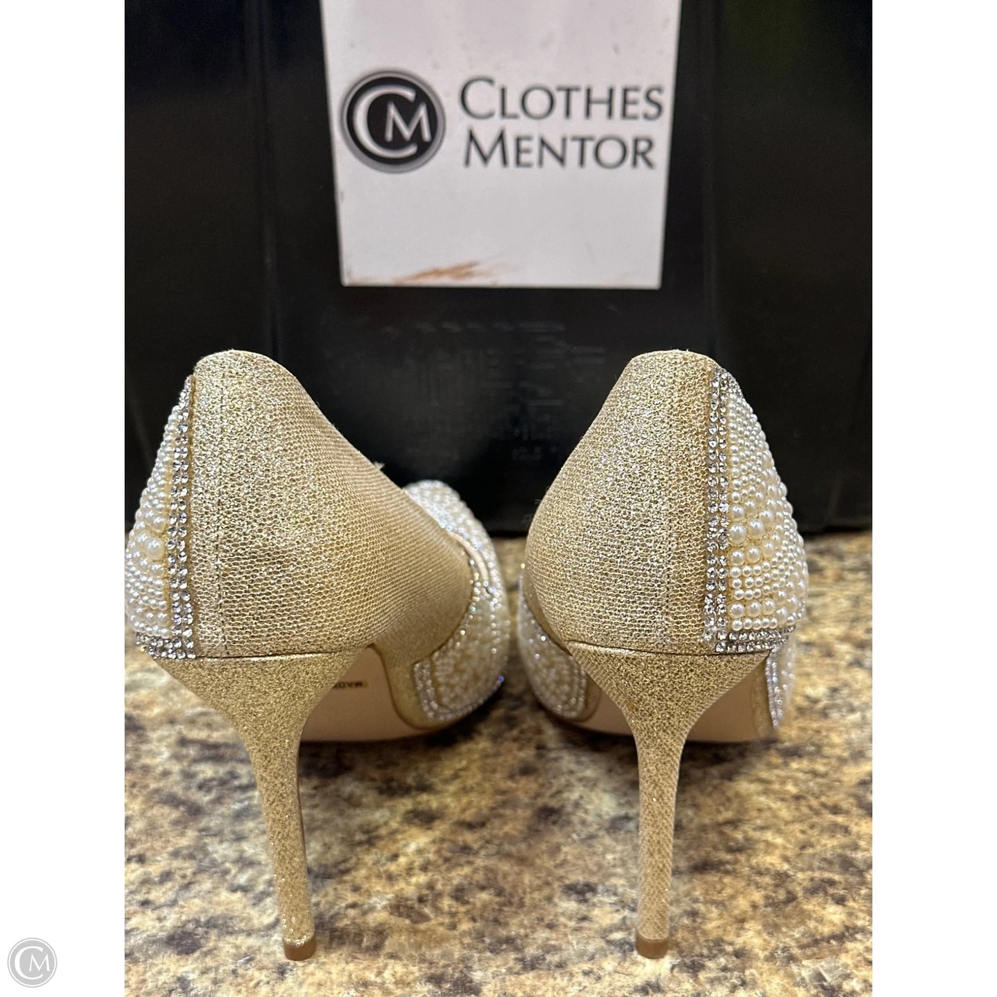 Shoes Heels Stiletto By Cmf In Tan, Size: 8.5