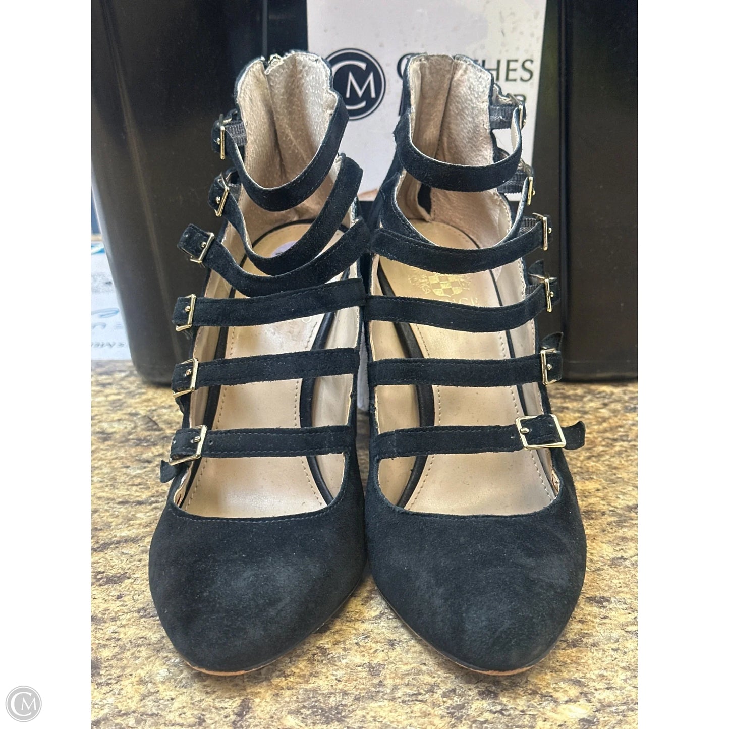 Shoes Heels Block By Vince Camuto In Black, Size: 8.5