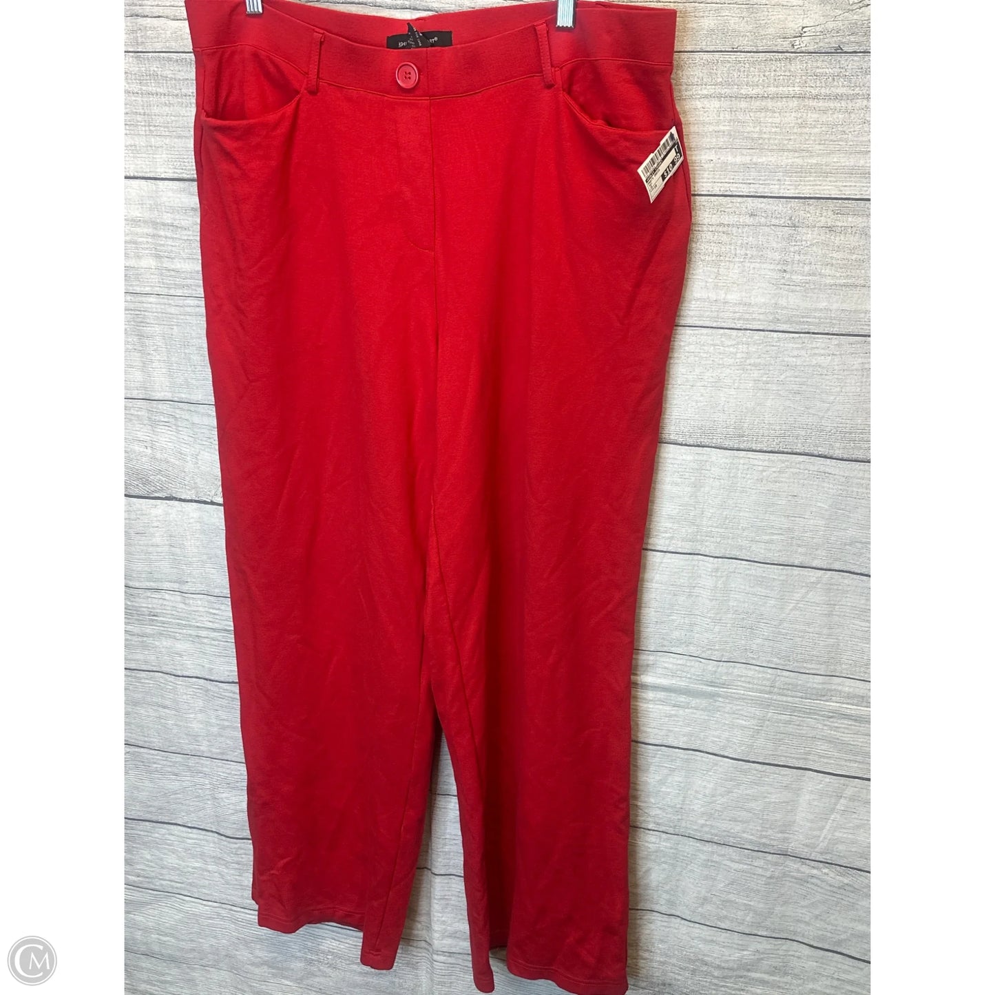 Pants Dress By Ashley Stewart In Red, Size: 18