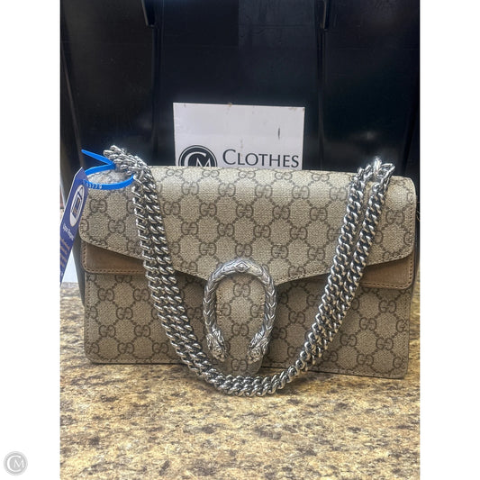 Crossbody Luxury Designer By Gucci, Size: Medium