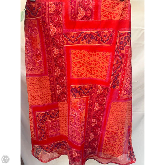 Skirt Midi By Cmf In Red, Size: S