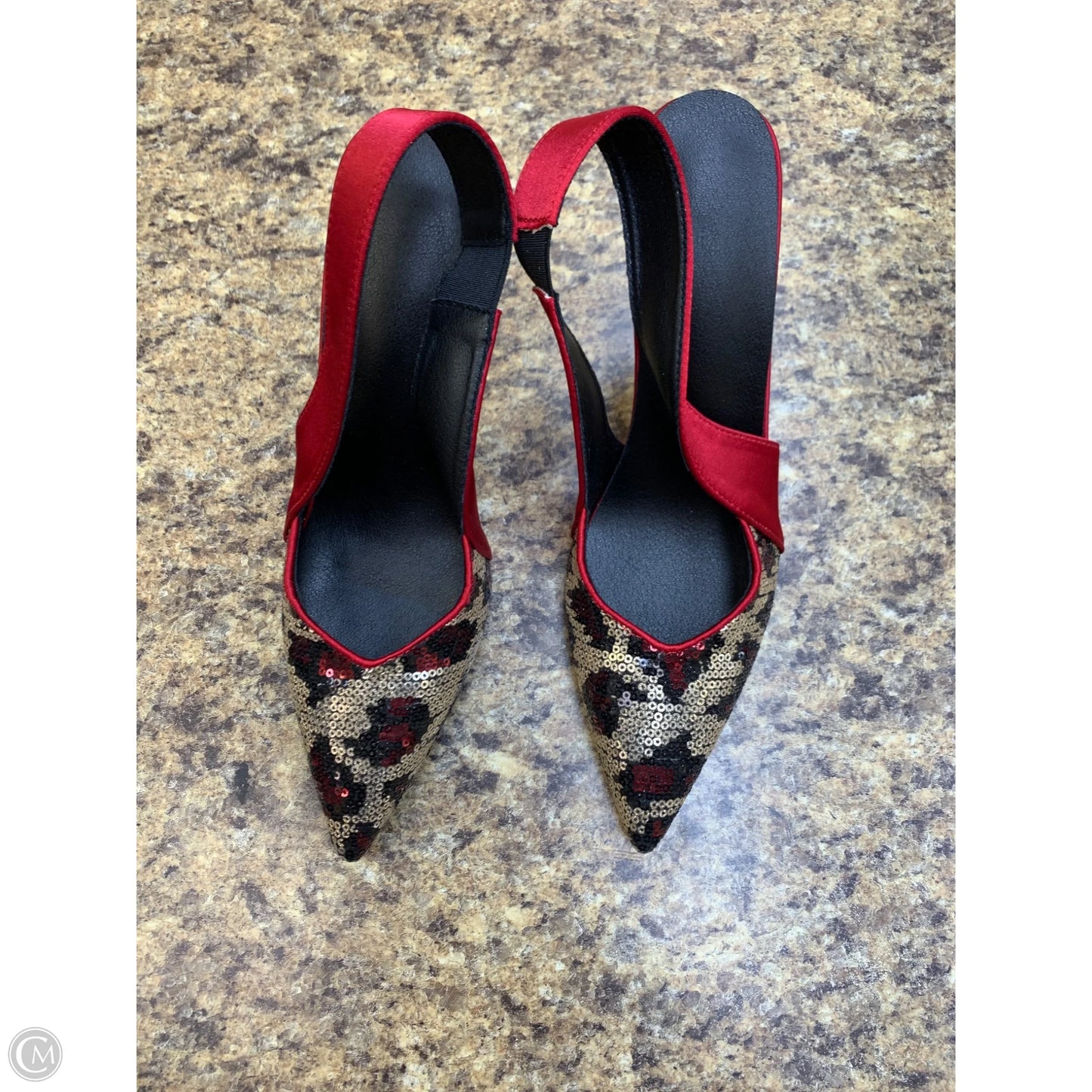 Shoes Heels Stiletto By Cmf In Animal Print, Size: 10