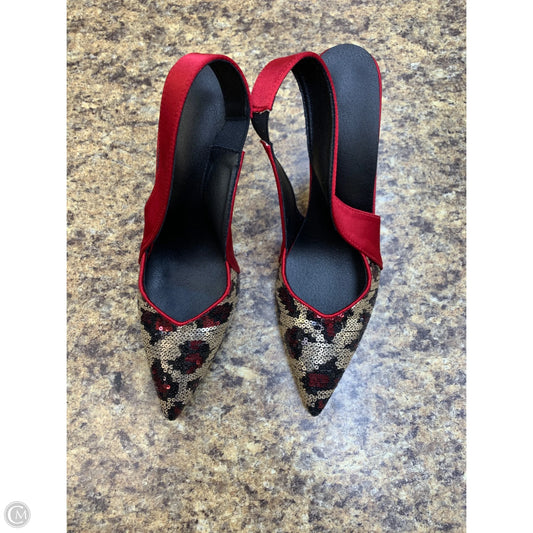 Shoes Heels Stiletto By Cmf In Animal Print, Size: 10