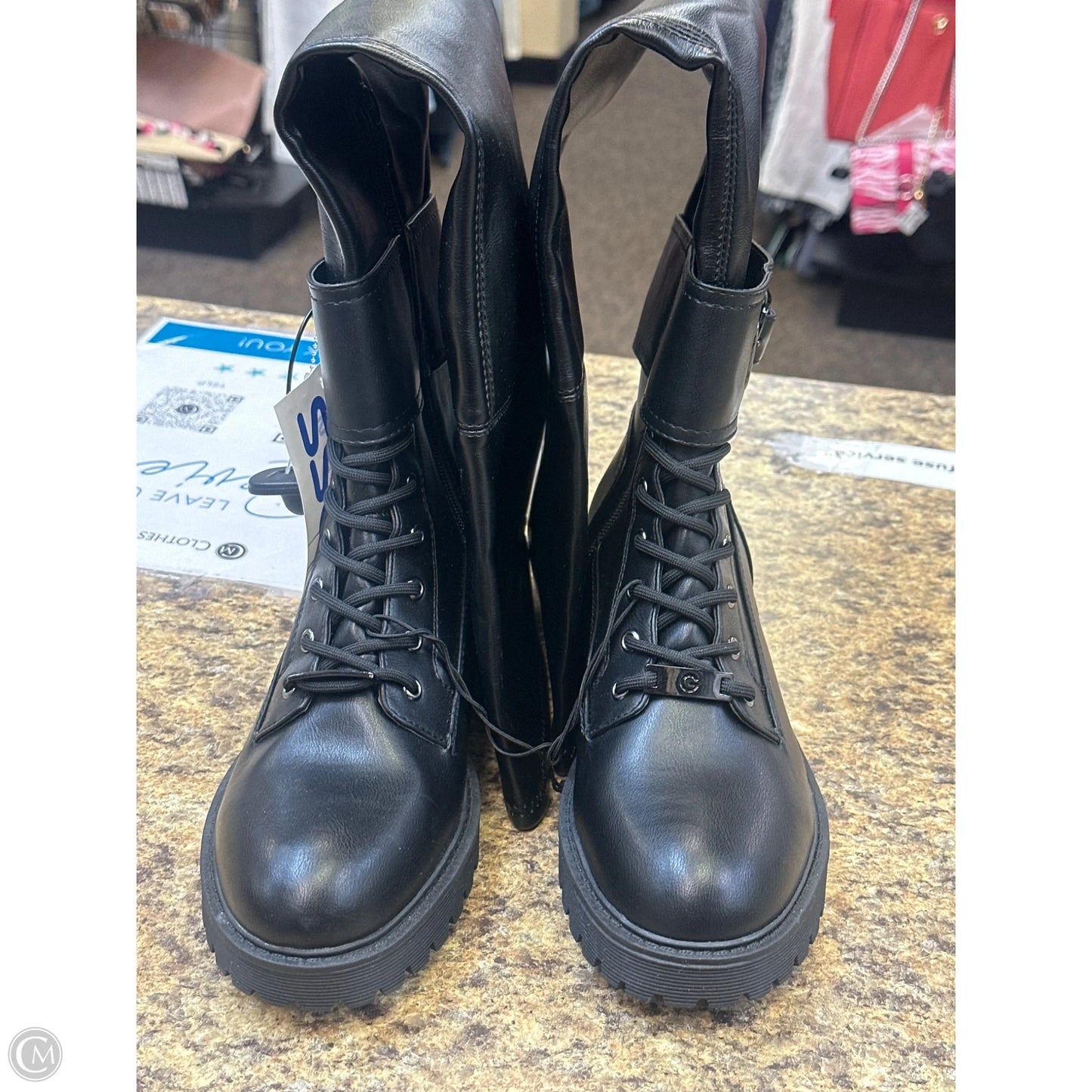 Boots Combat By Cmf In Black, Size: 8.5