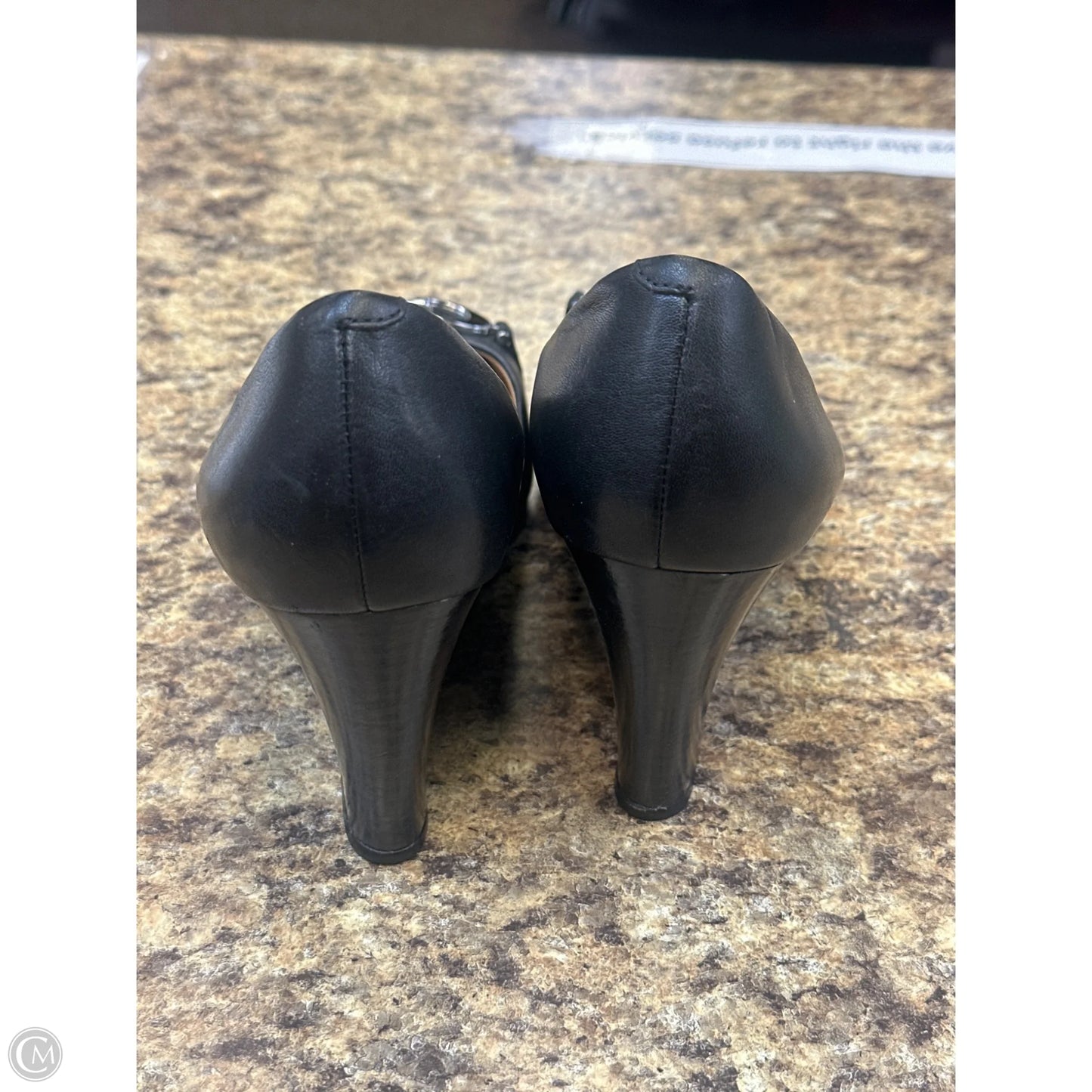Shoes Designer By Coach In Black, Size: 8.5