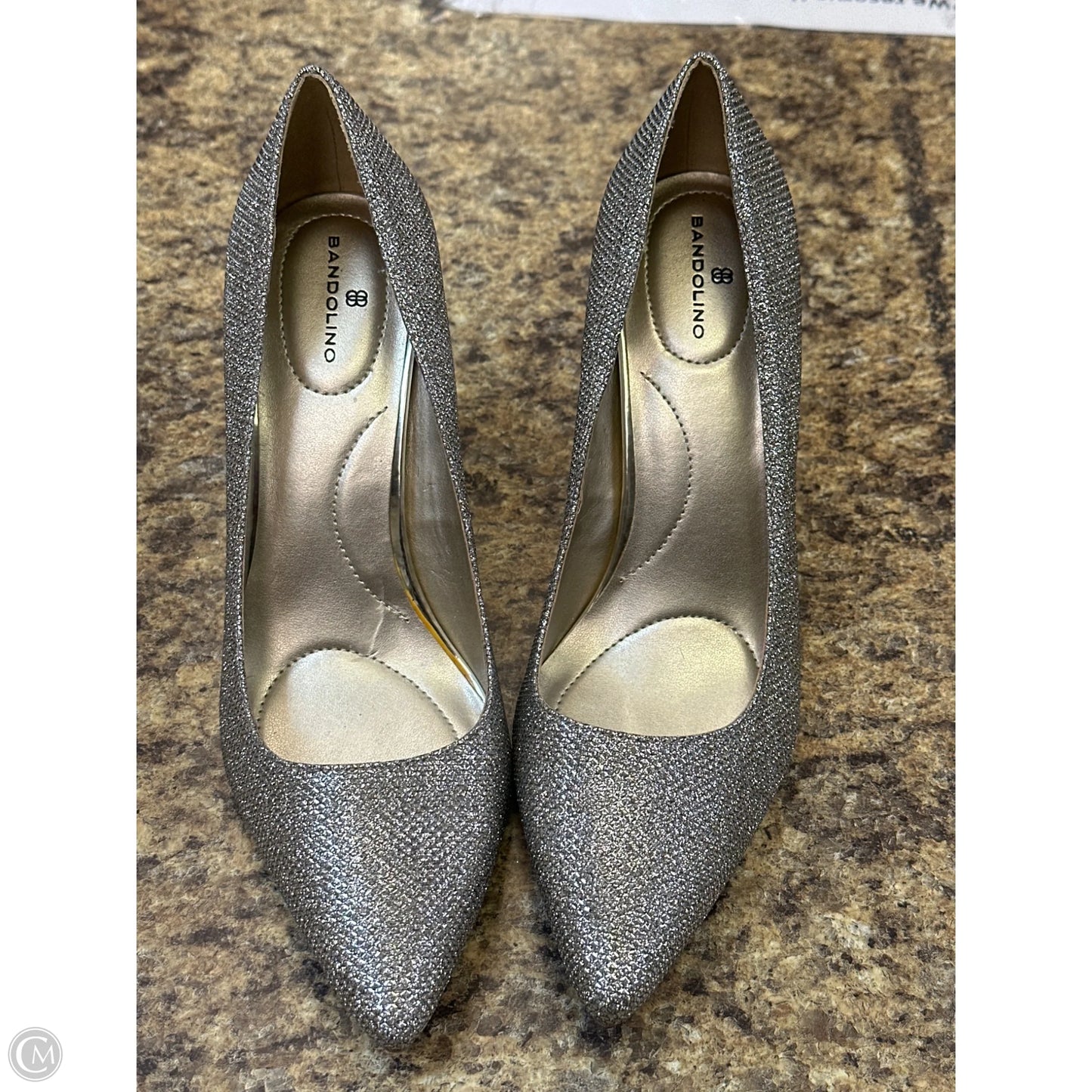 Shoes Heels Stiletto By Bandolino In Beige, Size: 8.5
