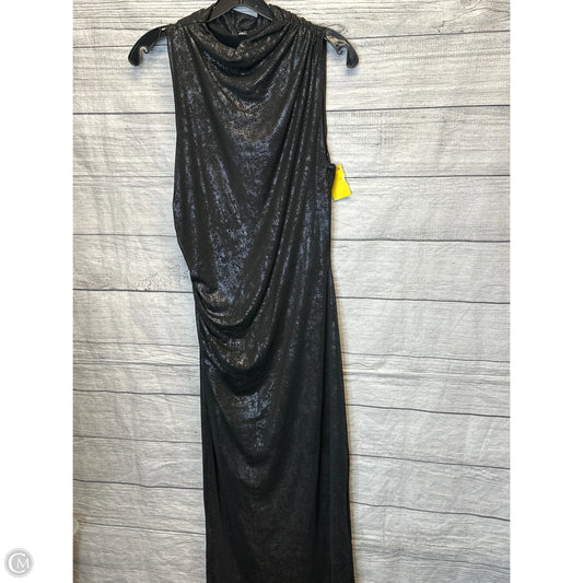 Dress Casual Maxi By Haute Monde In Black, Size: L