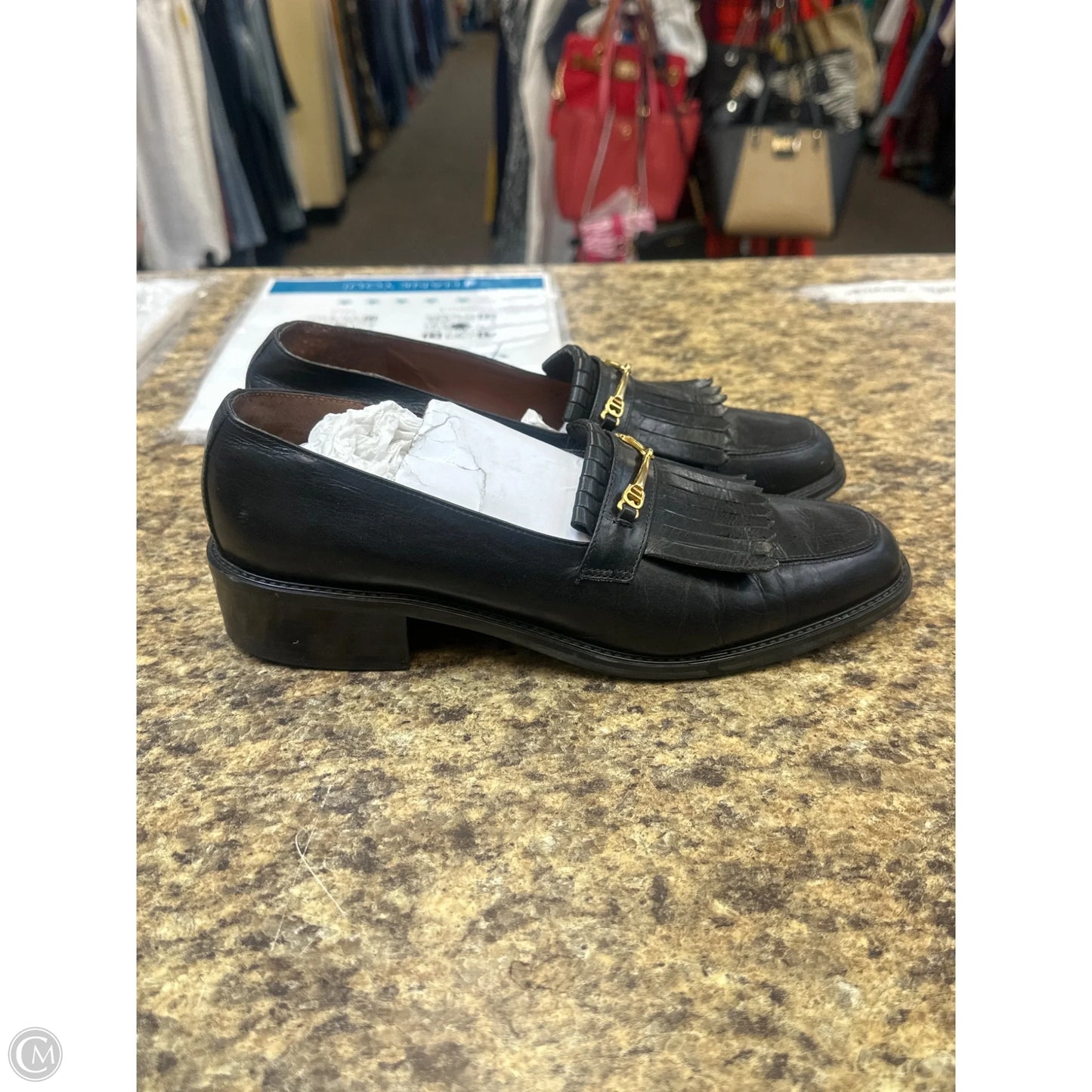 Shoes Flats By Etienne Aigner In Black, Size: 8.5