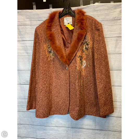 Blazer By Cmf In Orange, Size: 20