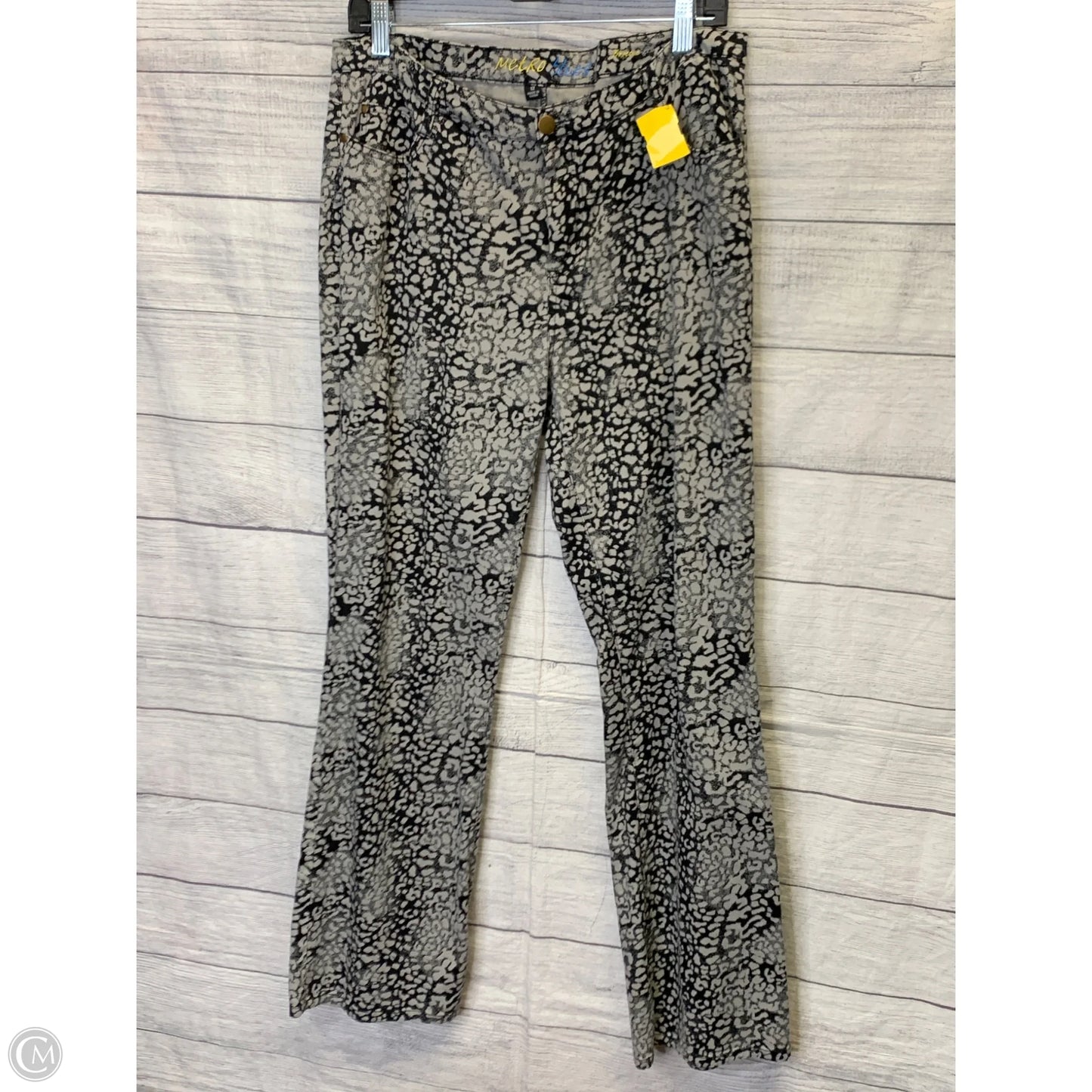 Jeans Wide Leg By Cmf In Animal Print, Size: 12