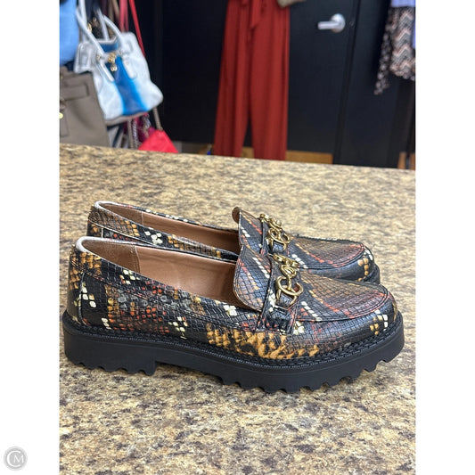 Shoes Flats By Sam Edelman In Snakeskin Print, Size: 8