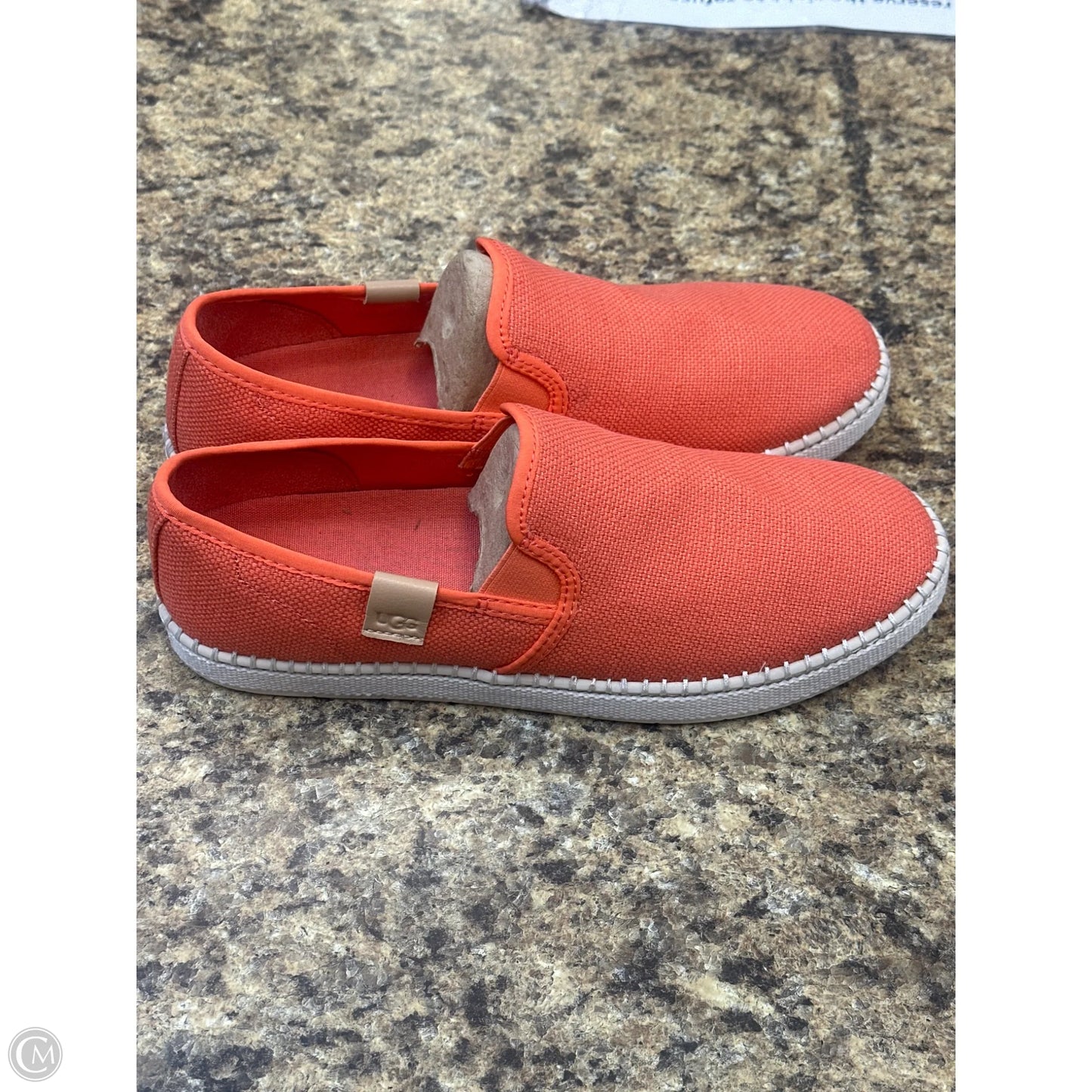 Shoes Designer By Ugg In Orange, Size: 10