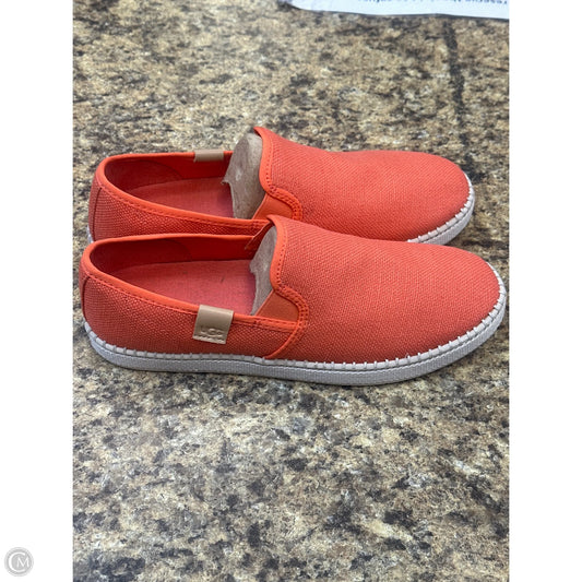 Shoes Designer By Ugg In Orange, Size: 10