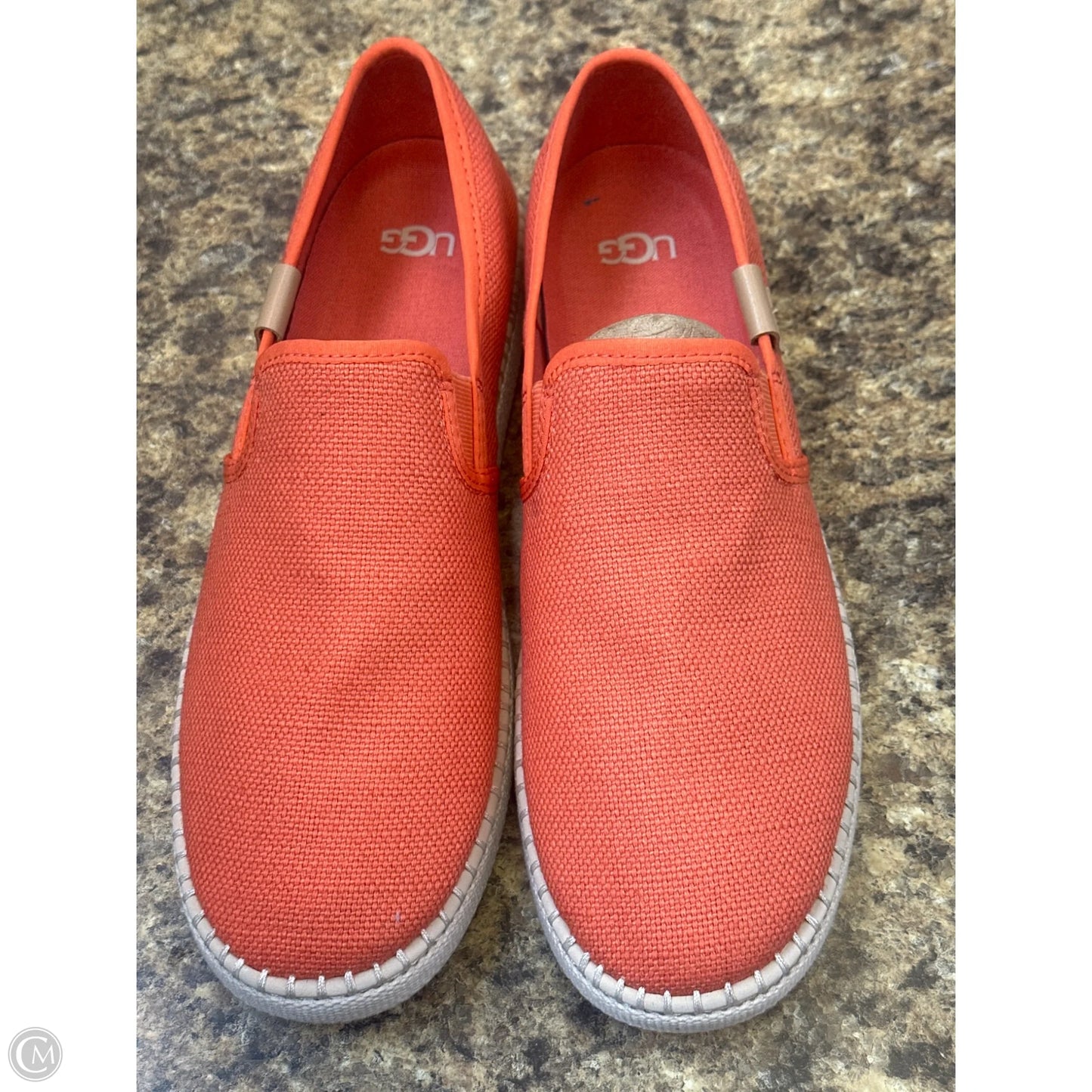 Shoes Designer By Ugg In Orange, Size: 10