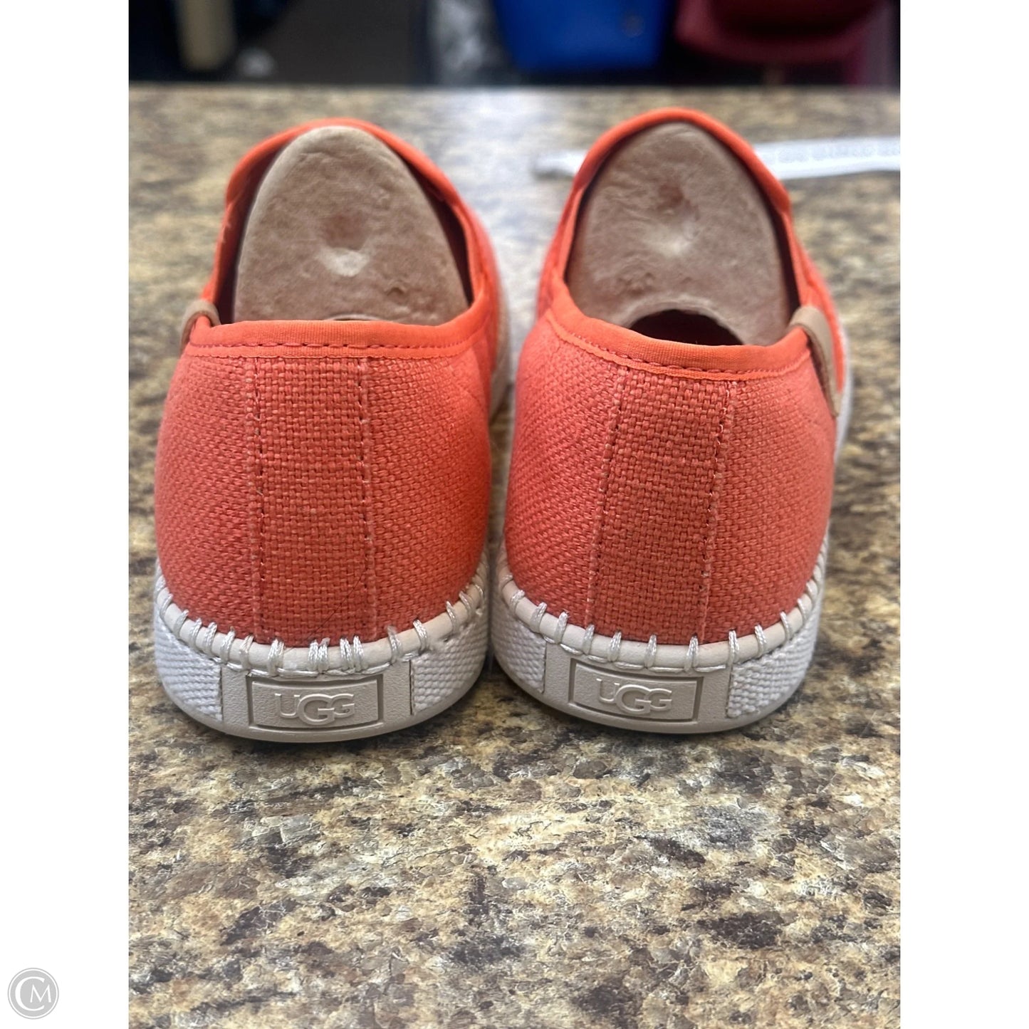 Shoes Designer By Ugg In Orange, Size: 10