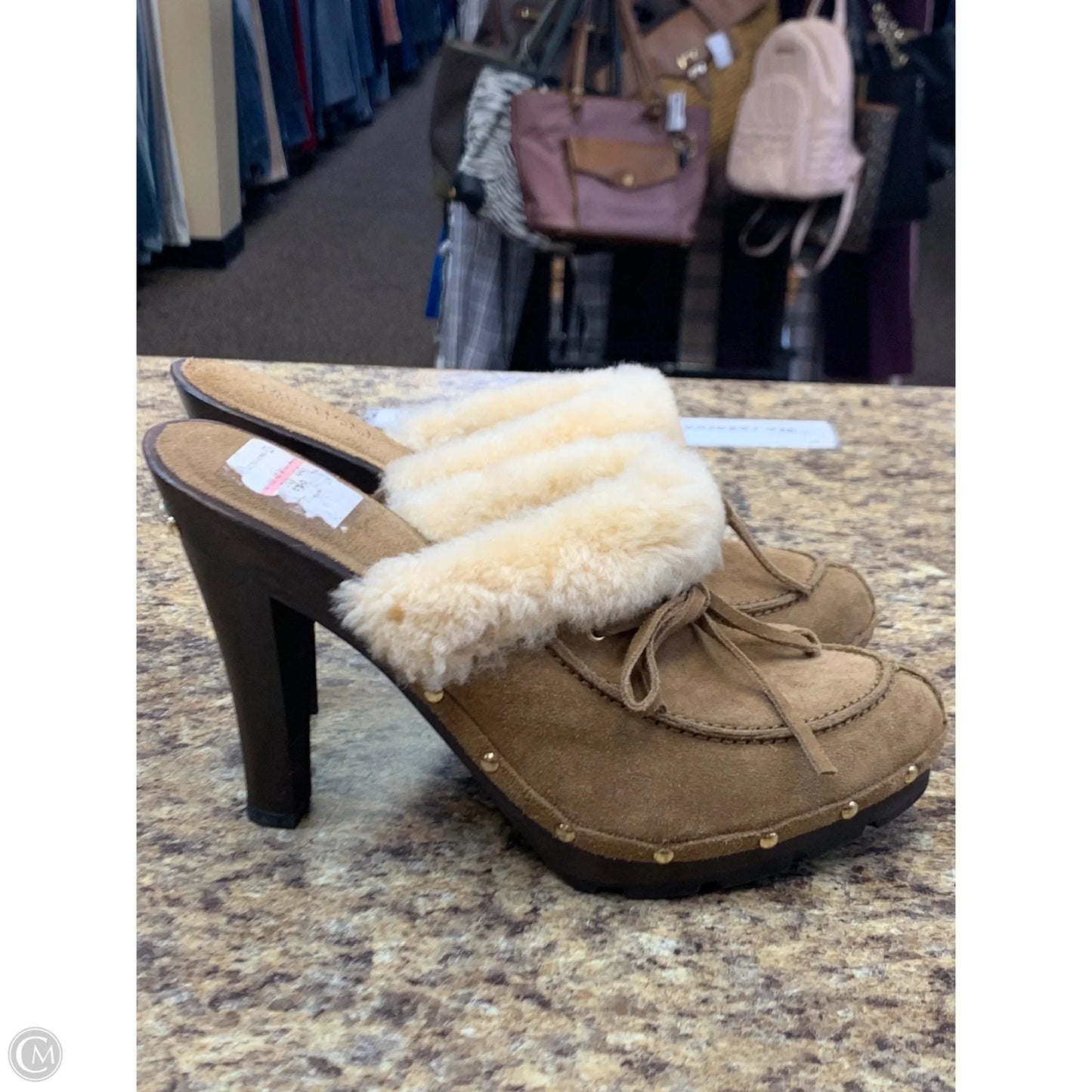 Shoes Heels Stiletto By Michael By Michael Kors In Tan, Size: 8.5