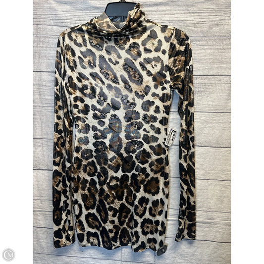 Dress Casual Midi By Clothes Mentor In Animal Print, Size: S