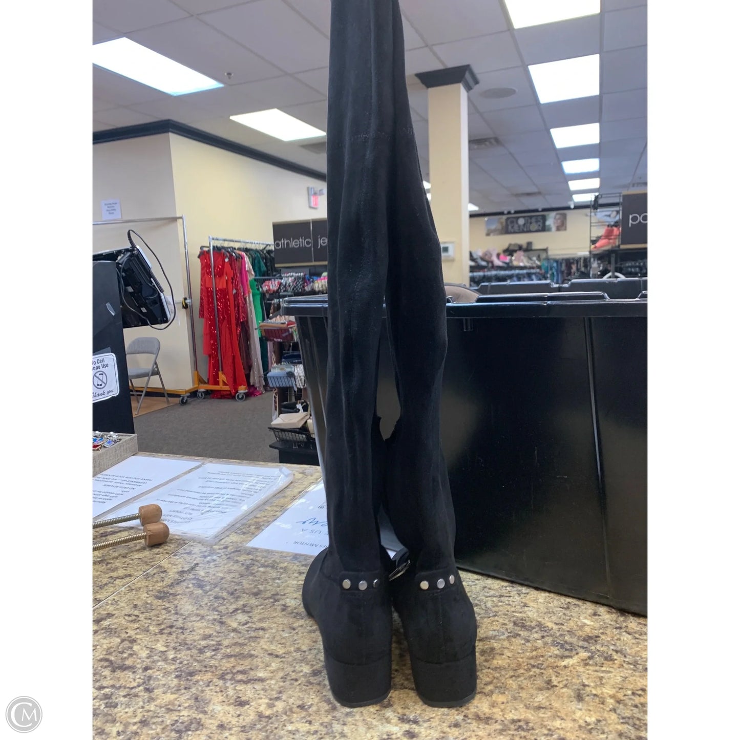 Boots Knee Flats By Dolce Vita In Black, Size: 6