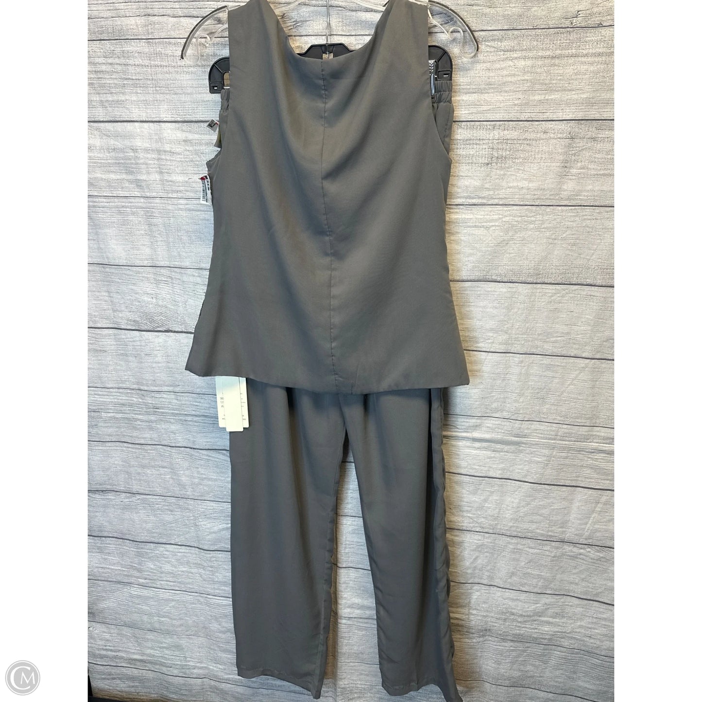 Pants Set 2pc By Cmf In Grey, Size: S