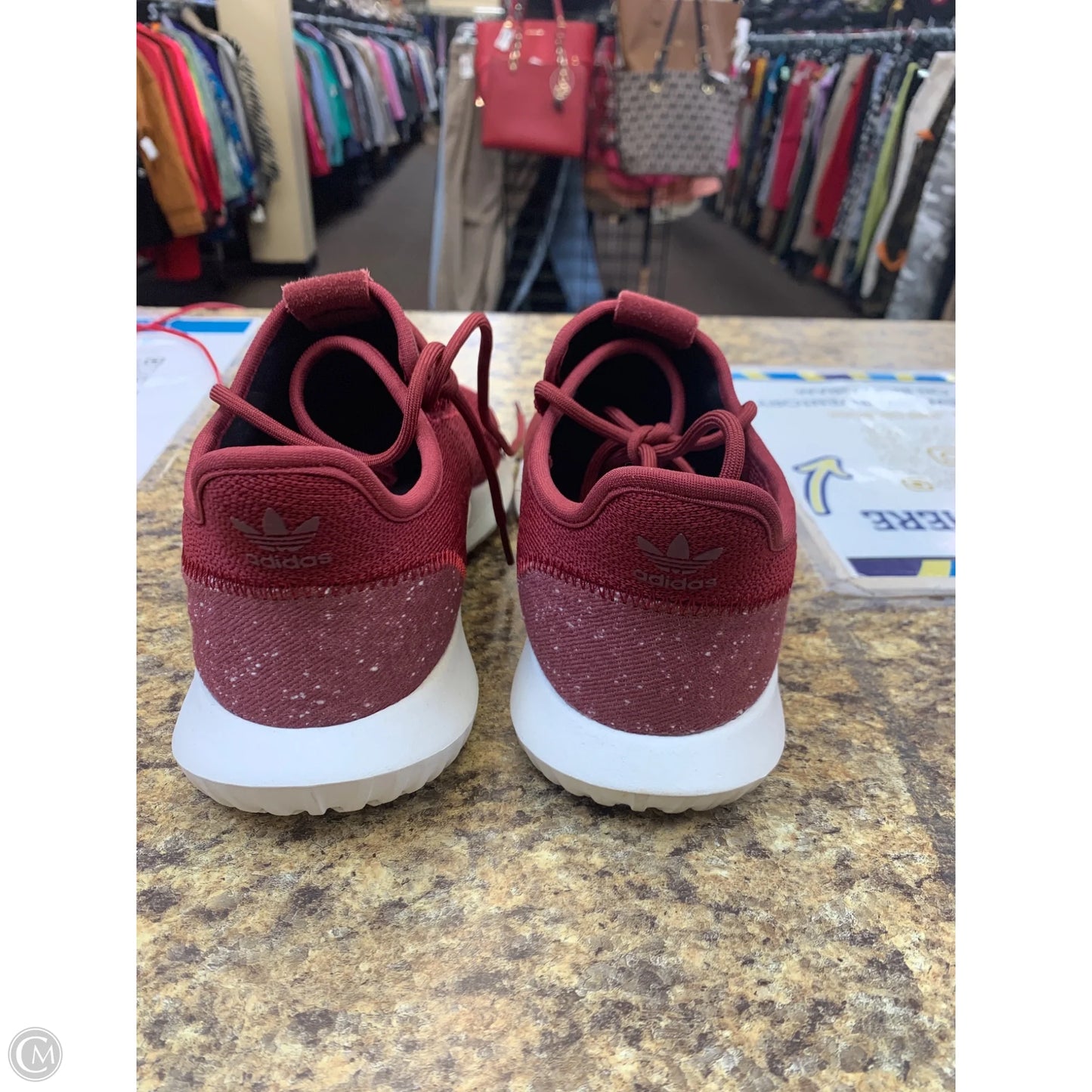 Shoes Athletic By Adidas In Red, Size: 6.5