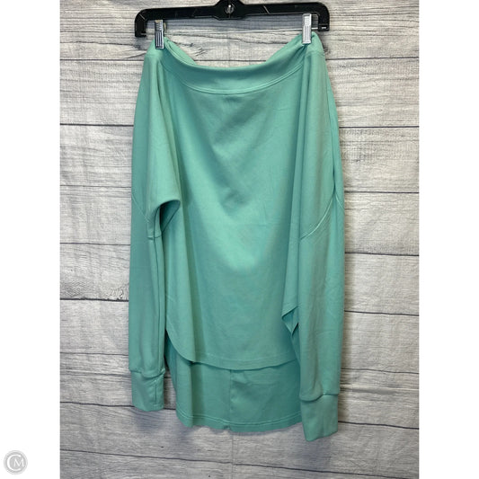 Athletic Sweatshirt Hoodie By Cmf In Teal, Size: Xs