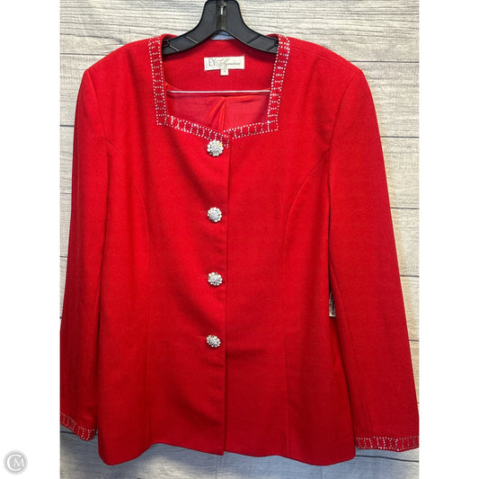 Skirt Set 2pc By Cmf In Red, Size: 16