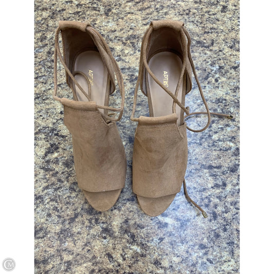 Shoes Heels Stiletto By Apt 9 In Tan, Size: 9