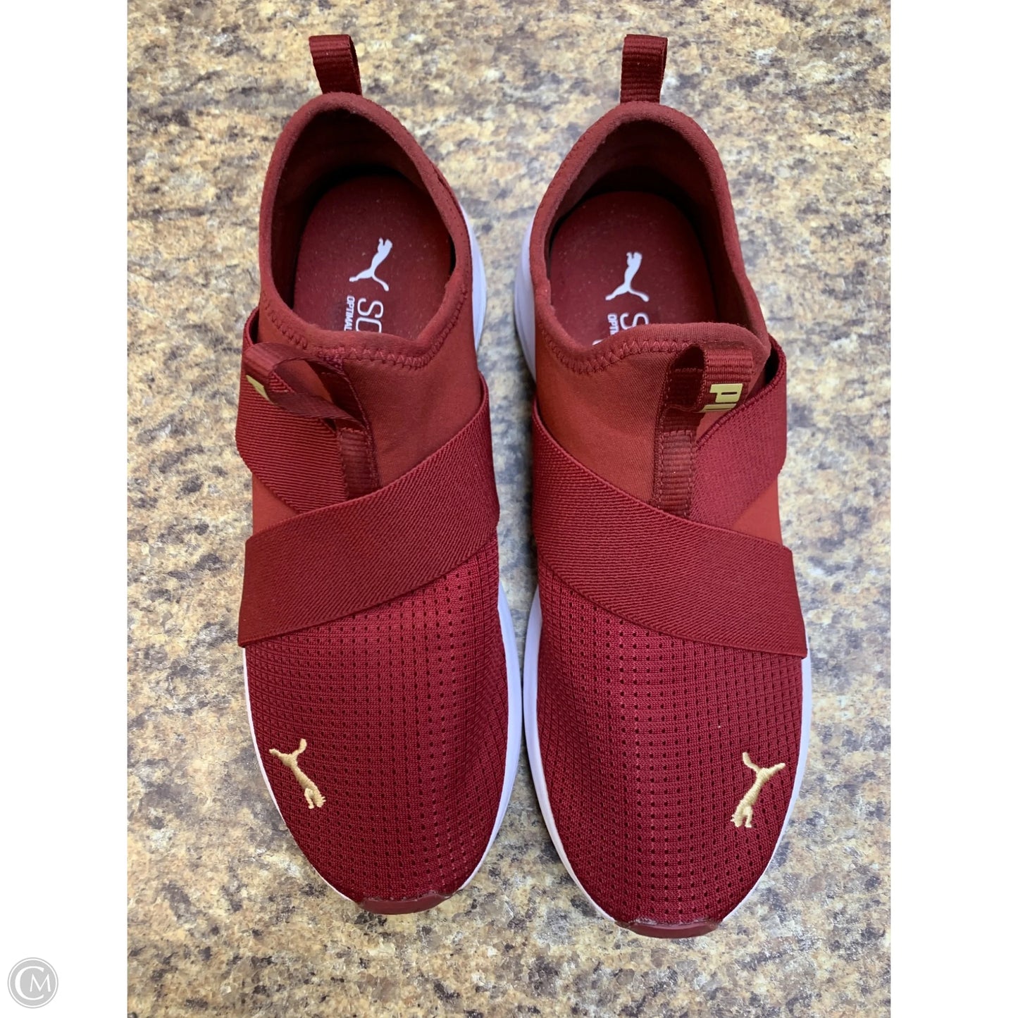 Shoes Athletic By Puma In Red, Size: 9.5