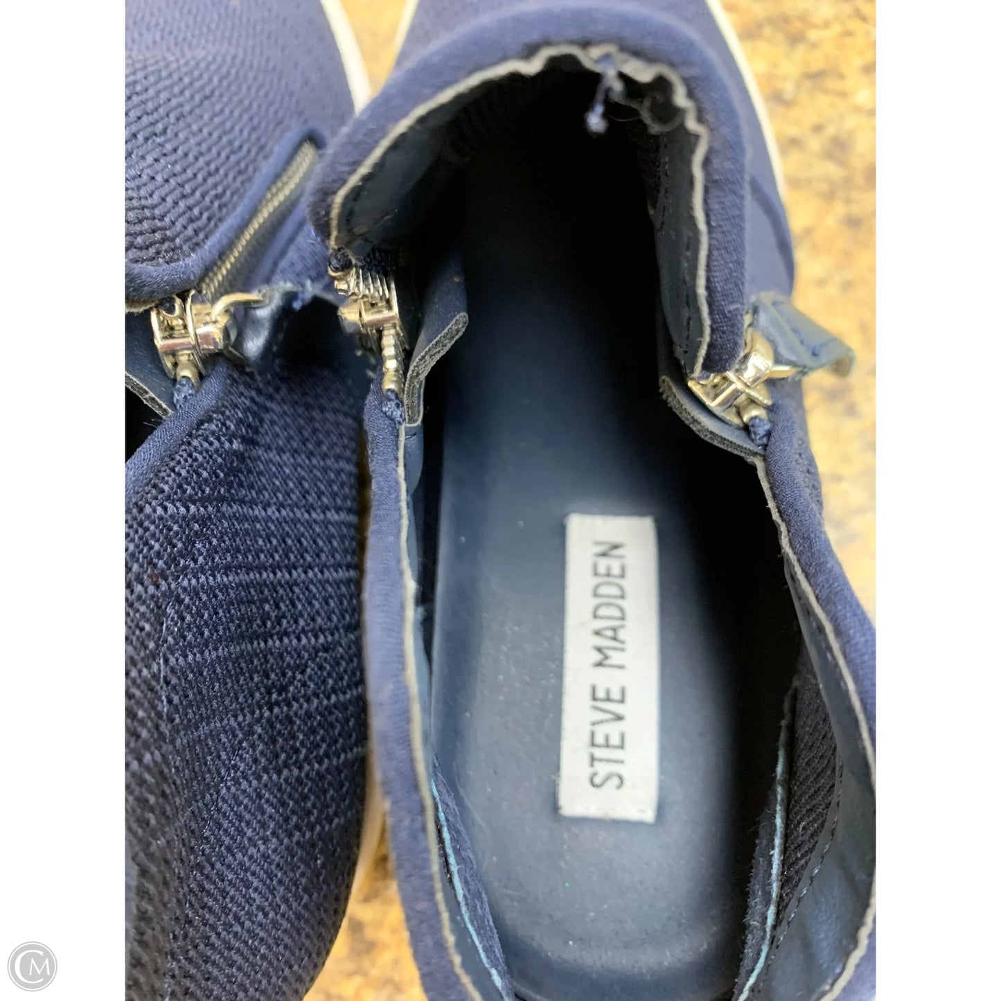 Shoes Sneakers By Steve Madden In Navy, Size: 8.5
