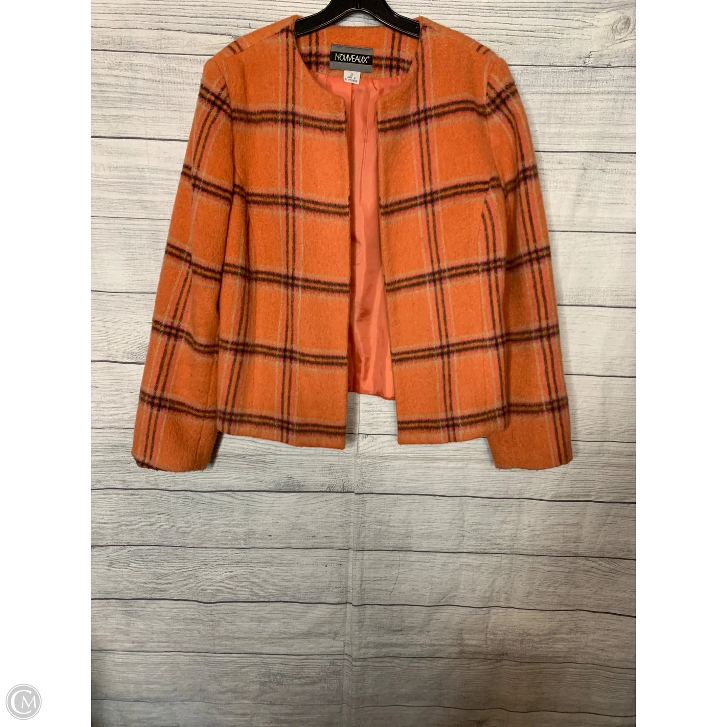 Jacket Other By Clothes Mentor In Plaid Pattern, Size: 12