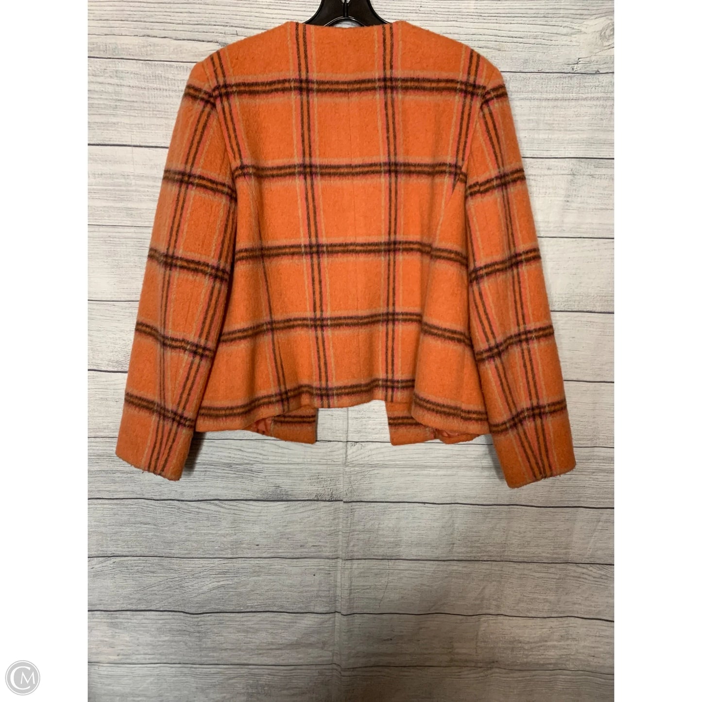 Jacket Other By Clothes Mentor In Plaid Pattern, Size: 12