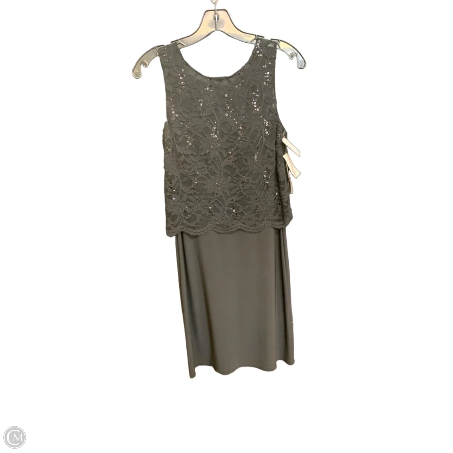 Dress Party Midi By Clothes Mentor In Black, Size: 6