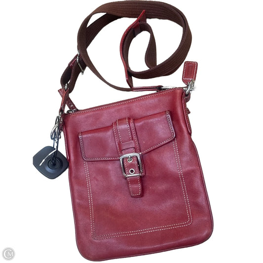 Crossbody Designer By Coach, Size: Medium