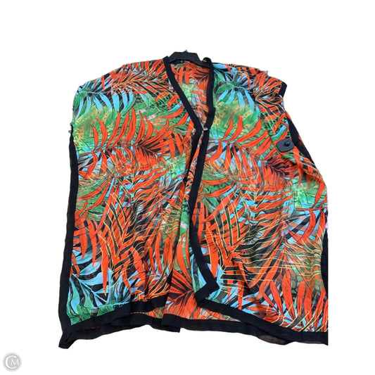 Swimwear Cover-up By Clothes Mentor In Multi-colored, Size: Osfm