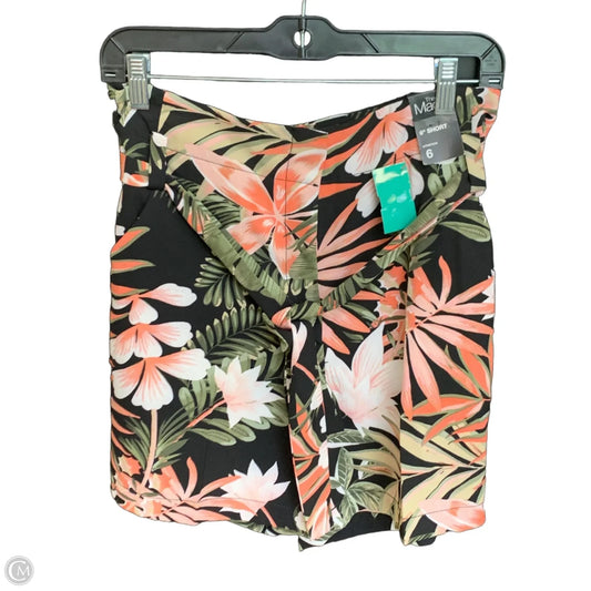 Shorts By New York And Co In Floral Print, Size: 6